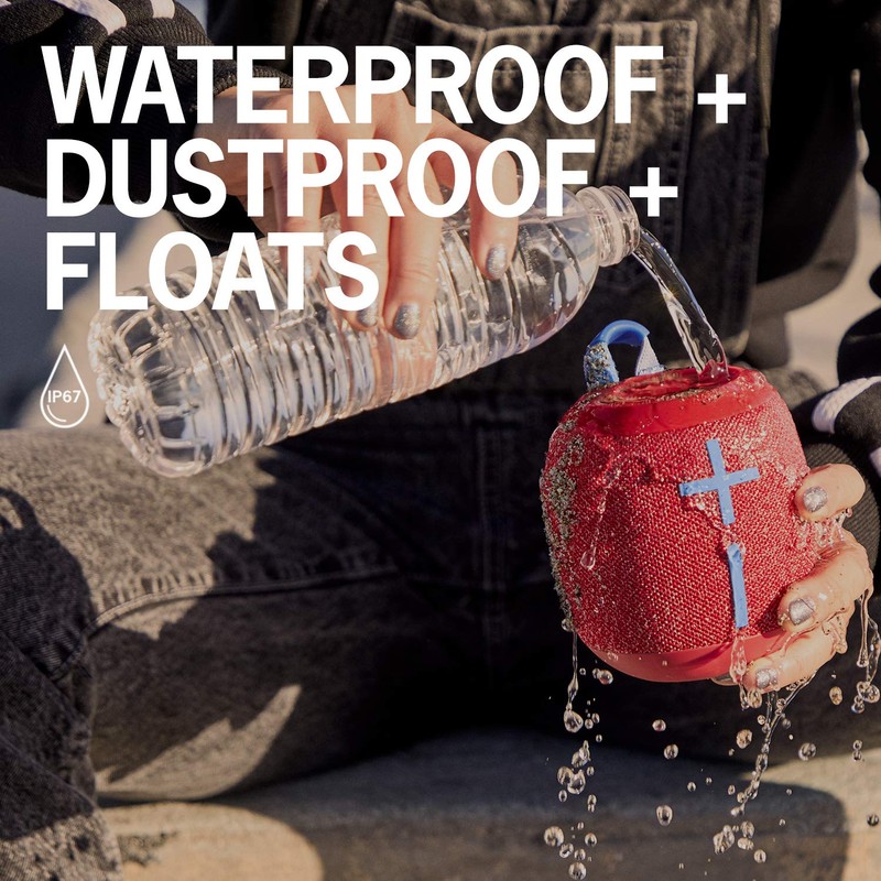 Ultimate Ears Ultimate Ears Wonderboom 2, Portable Wireless Bluetooth Speaker,