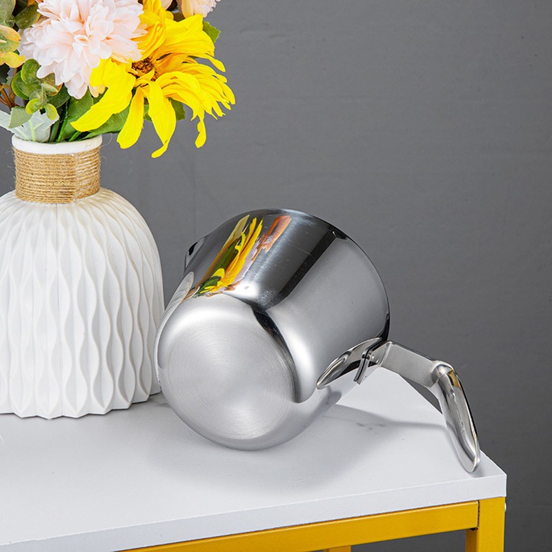 304 Stainless Steel Butter Warmer 600ML Small Saucepan Measuring Cup