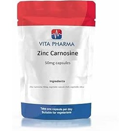 VITA PHARMA Zinc Carnosine 50mg 60 Capsules