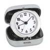 TFA Dostmann 60.1012 Analogue Alarm Metal Box for Travel, Folding