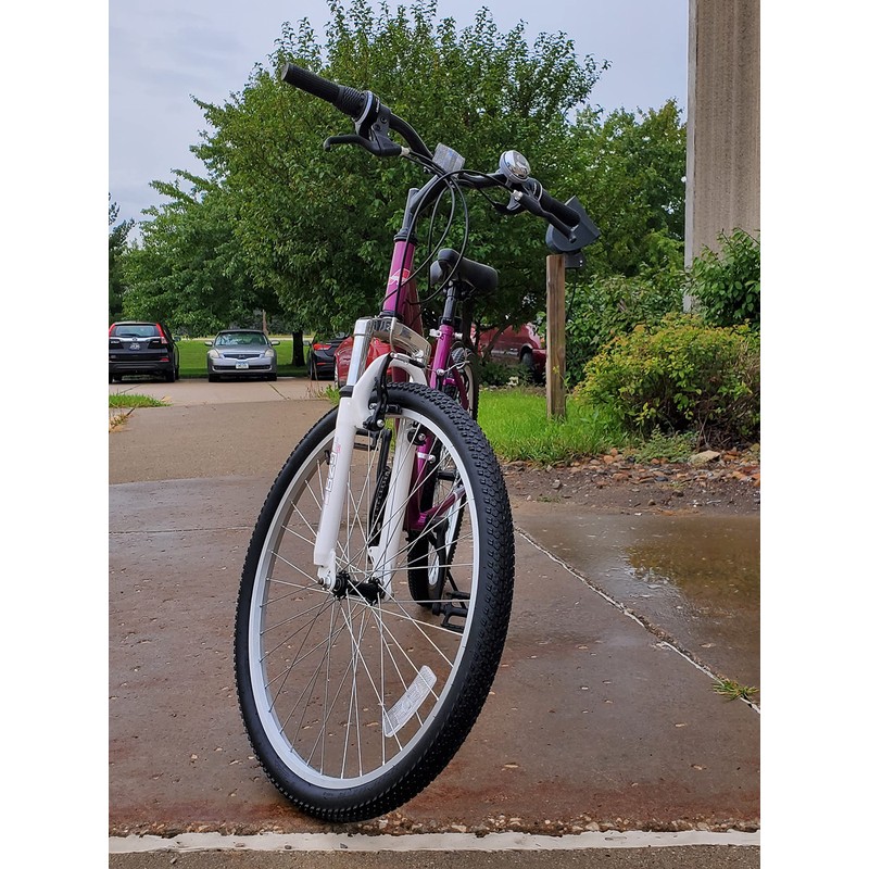 M Wave Alloy Rotary Action Bell, Pink