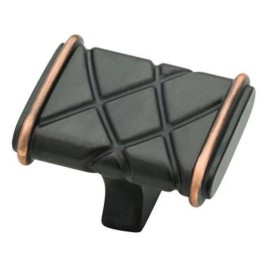 Liberty P30219C-VBC 1 1/2" Bainsbury Bronze & Copper Cabinet Drawer Knob