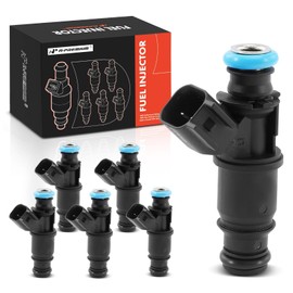 A-Premium Inyector de combustible de repuesto para Buick Lacrosse 2005-2009 Lucerne Pontiac Grand Prix inyector de combustible V6 3.8L juego de 6