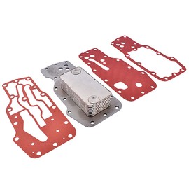 Flynsu Engine Oil Cooler w/Gaskets Replacement for 2003-2007 Dodge Ram 2500 3500 5.9L Cummins 6BT Diesel 3959031 3902434 3903375