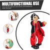 Vaguelly Marionette Kid Puppet Man Doll Pirate Puppets for Pirate