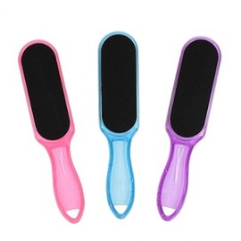 Handle type sole file heel exfoliator foot brush 6ea