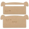 Acrylic Template Durable Transparent Clear DIY Cartoon Pencil Case Stencil
