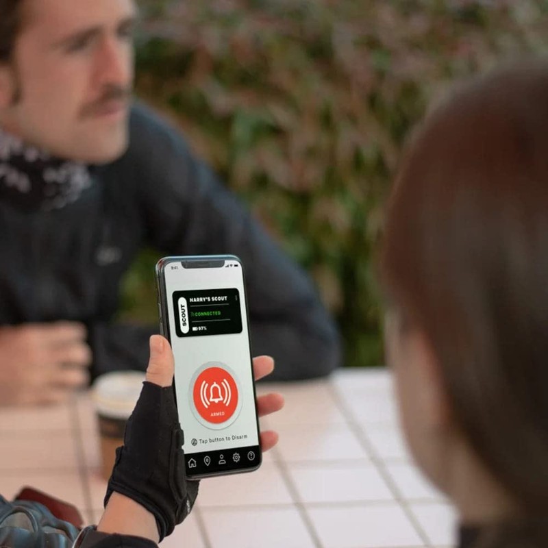 Knog Scout Motion Sensitive Bicycle Alarm System with 85 dB
