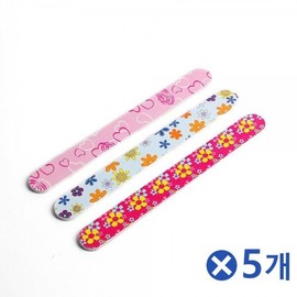 Illustration Nail File 10-Piece Set - Random Ship x 5 / 일러스트 손톱손질 야스리 10p세트-랜덤발송x5개