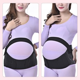 URPLITY Pregnancy Support Belt Maternity Postpartum Adjustable Belt Relieve Waist Back Abdomen Band Labour & Recovery