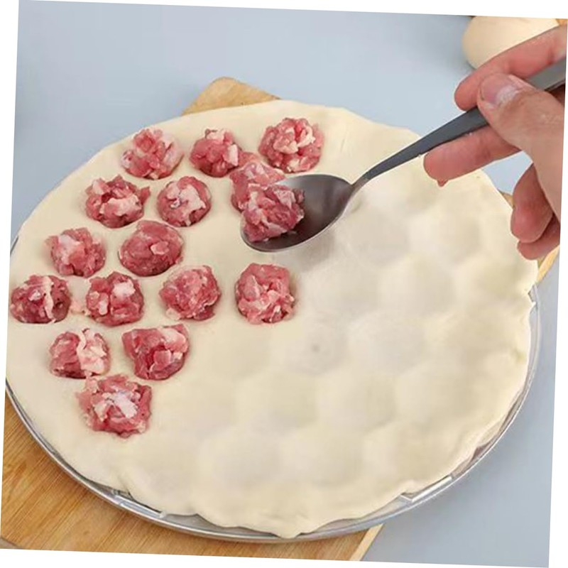 iplusmile 2pcs Dumpling Maker Aluminum Dumpling Mold for Ravioli Wontons