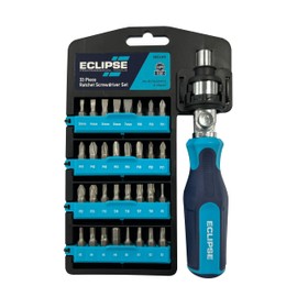 Eclipse Professional Tools ERS33PS Ratchet Screwdriver Set (33 Pieces)