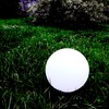 @tec Wireless Solar LED Ball Lamp, Warm White, 30 cm