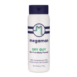 Megababe Polvo Corporal Absorbente De Sudor Megaman - Chico Seco  Previene Rozaduras Y Olores  Ingle, Cuerpo, Pies Y Más  Sin Talco, Totalmente...    
