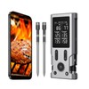 Wireless Meat Thermometer, 800Ft Bluetooth Thermometer for Turkey Beef Lamb,
