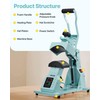 VEVOR Hat Heat Press Machine, with 2pcs Interchangeable Platens, Precise