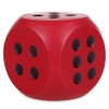 Anboor Squishies Dice Jumbo Slow Rising Scented Super Soft Squeeze Squishy Toys Stress Relief Gift Collection (Red, 9.5cm)