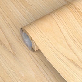 GSCIT Club Wood Veneer, 8 inch x 15ft Maple Edge Banding Preglued Flexible, Veneer Tape Banding for Cabinet Repair Furniture Restoration