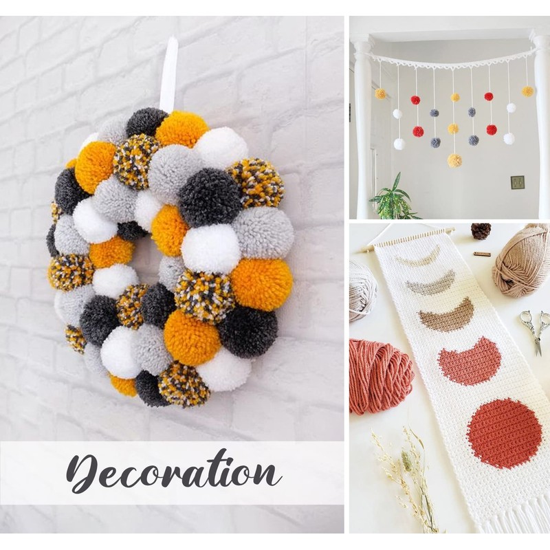 ilauke 10 Pack Crochet Yarn, Super Soft Double Knitting Yarn,