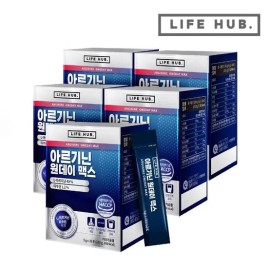 LifeHerb Arginine One Day Max 5 Sets (5g x 150 Packets) 5 Month Supply None / 라이프허브 아르기닌 원데이 맥스 5세트(5g x 150포) 5개월분 없음