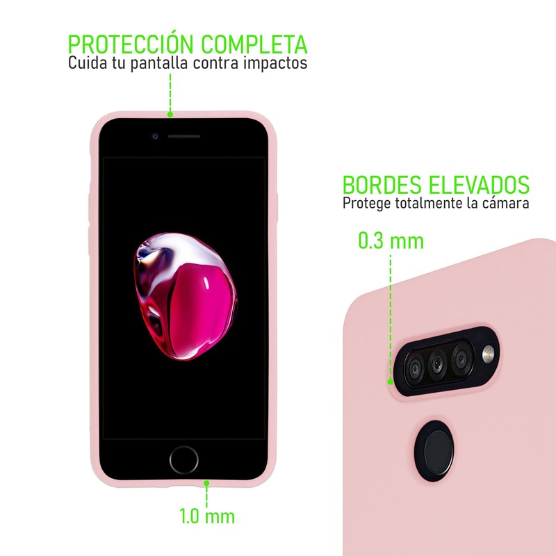 Molan Cano Funda Case de Silicon Suave Protector Acabado Mate