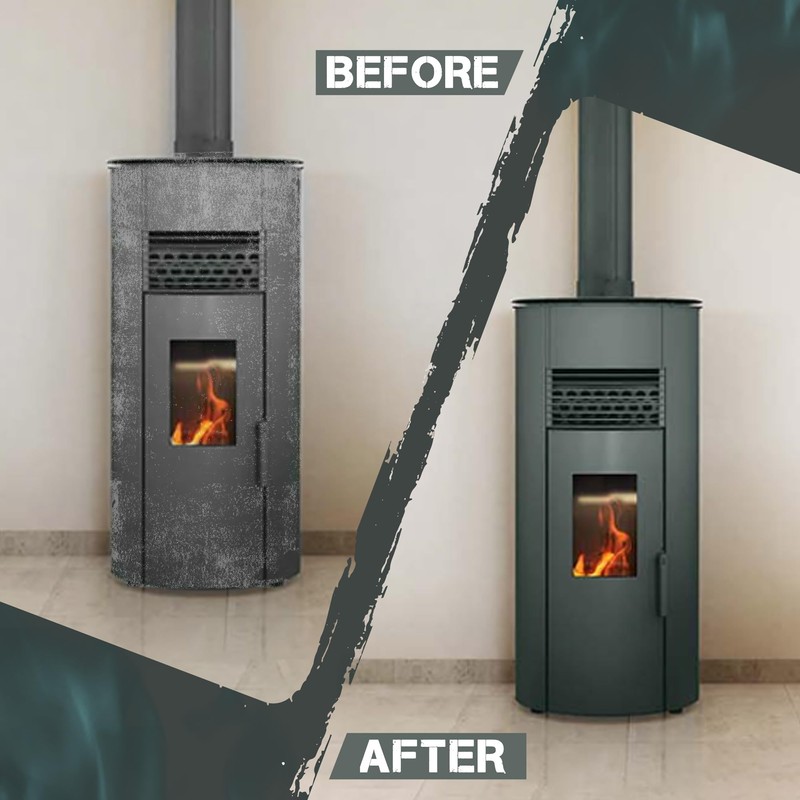 Stove Bright - High Heat Spray Paint | 1200°f Heat
