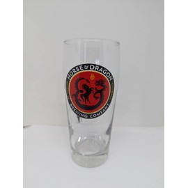 Beer Snob Barware Horse And Dragon Sad Panda Glasses - Set of 2