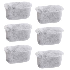 Set of 12 Charcoal Water Filters,Replacement Non-Woven Activated Carbon Sage Water Filters Coffee Machines Universal Fit Replacement Cartridges for Coffee Makers(47 * 20 * 27mm)