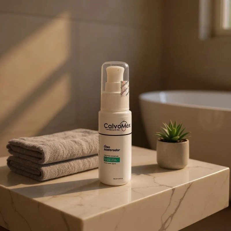 Suero Olio Acelerador De Folículo Capilar 60ml Calvomex