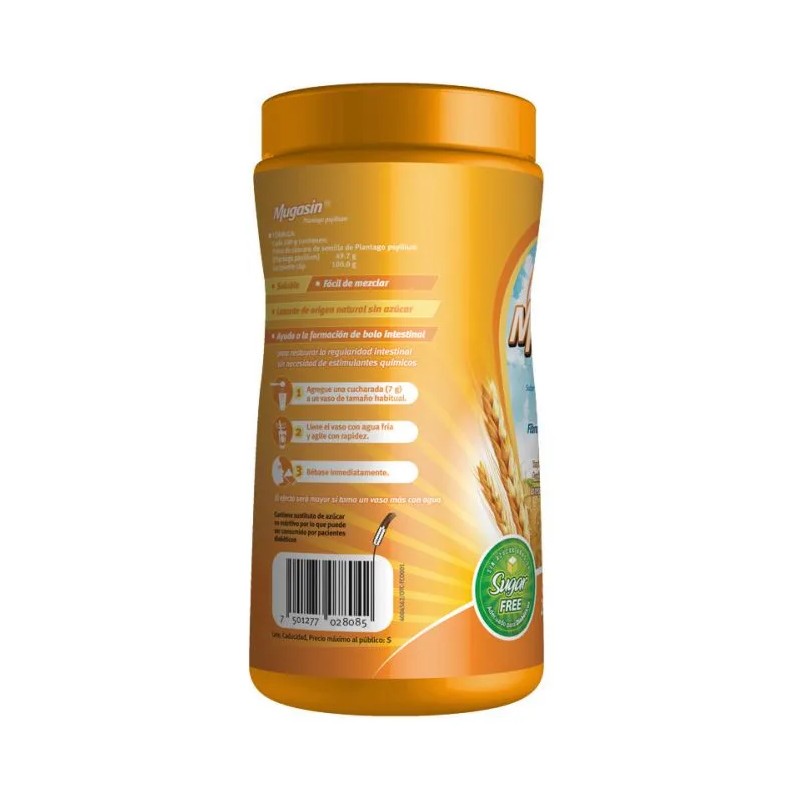 Mugasin Frasco Con 230 G Sabor Naranja