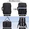 PIJUSHI Travel Backpack for Women Men Carry on Luggage Backpack