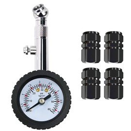 Tyre Pressure Gauge Digital Tyre Pressure Gauge Precision Tyre Pressure Gauge for Off-Road Vehicles, Vans, Bicycles (with Schrader Valves), Motorcycles Cars