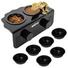 REPTI ZOO Magnetic Gecko Feeding Ledge, Acrylic Aboreal Feeding Ledge