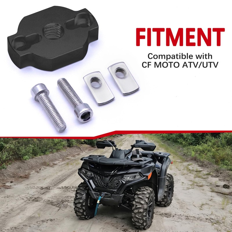 8 Set Heavy-Duty ATV/UTV Anchors Kit Tie Down Anchor for
