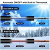 Self-Regulating Pipe Heating Cable for Pipe Frost Protection, Ci-Fotto 30FT