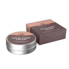Desert Secrets Solid Hand Cream - Firm Hand Cream for Dry Skin with Marula Oil and Beeswax, Natural Cosmetics - 30 g