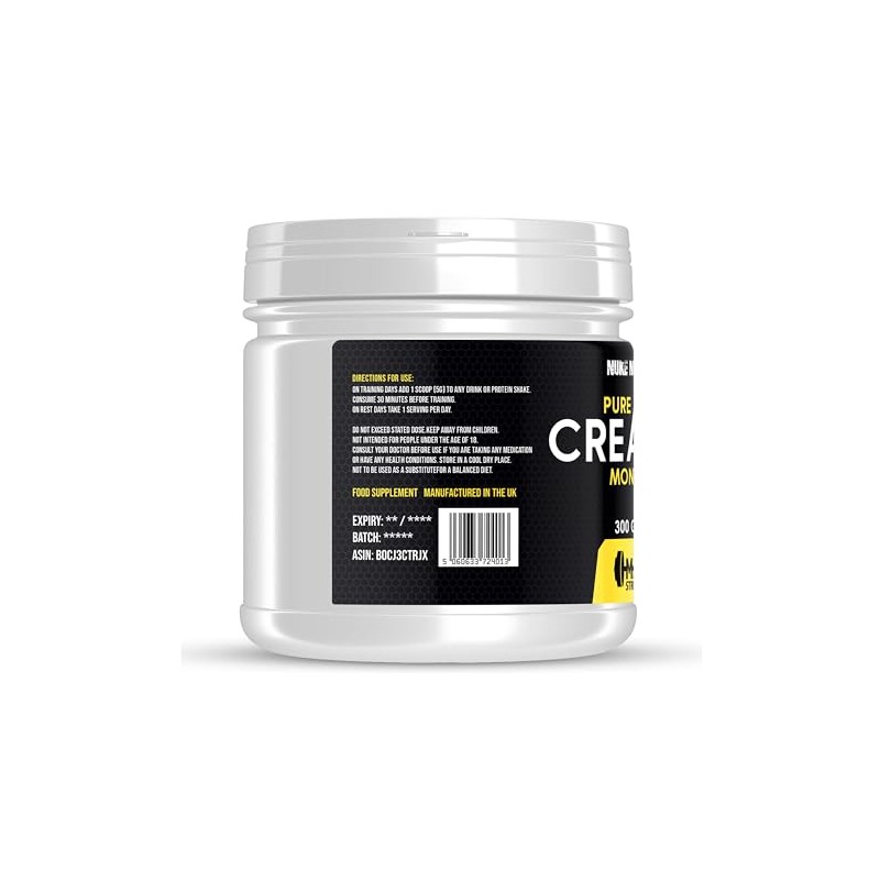 Nuke Nutrition Creatine Monohydrate Powder 300g - Micronised
