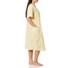 AmeriMark Women Calf-Length Snap Front Knit Duster House Coat Robe