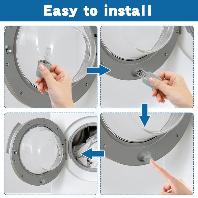 2pcs Washing Machines For Magnetic Door Plunger Replacement Parts With