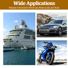 12 V Ignition Switch, Universal Engine Start Switch Ignition Switch 3 Position On/Off Switch with 2 Keys