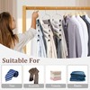SINDAX Pants Hangers Space Saving - 6Pack, 5 Layers Space