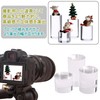Anopono Acrylic Cube Acrylic Block Transparent Display Stand Exhibition Pedestal