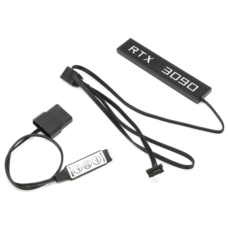 Graphics Card RGB Light 3pin 6pin 50cm Lighting Effect Synchronize