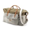 WEDDINGSTAR Large Canvas Weekend Travel Tote Bag