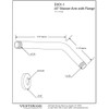 Westbrass D301-1-07 1/2" IPS x 8" Wall Mount Shower Arm