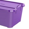 Life Story Stackable Organization Storage Tote Container, 55 Quart (12