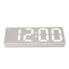 Digital Alarm Clock Temperature Display LED Mirror Electronic Clocks for