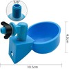 3Pcs Automatic Poultry Waterer 3/8 Inch Thread Filling Waterer Cups