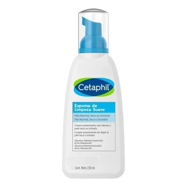Cetaphil Espuma De Limpieza Suave Piel Seca Y Sensible 236ml