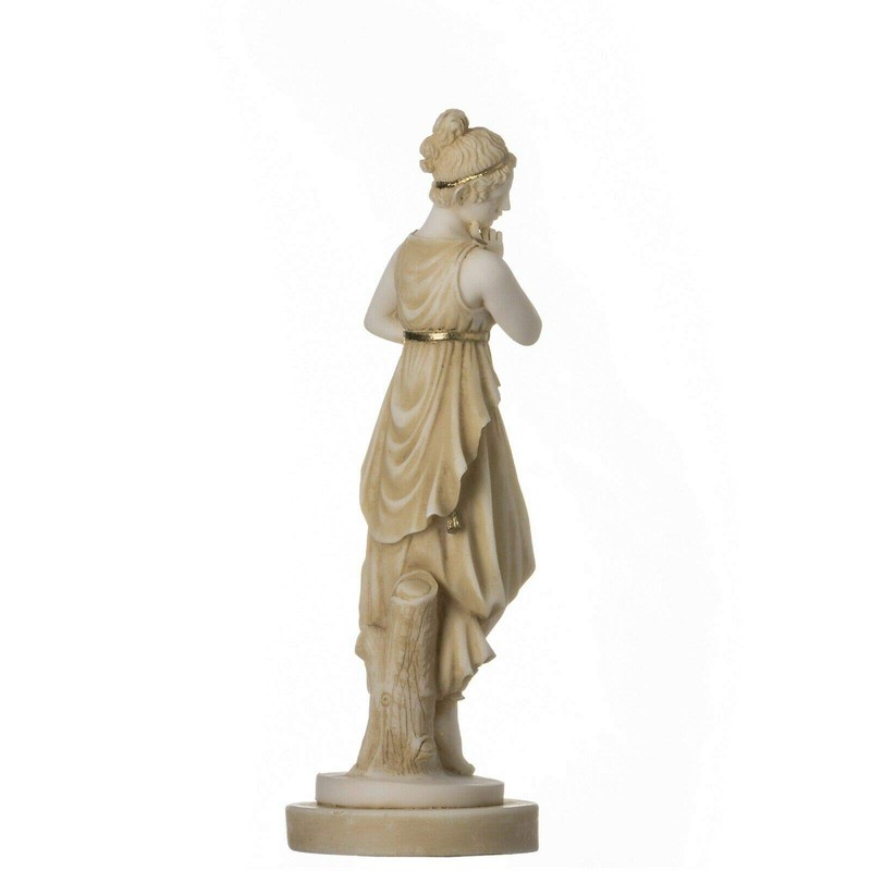 BeautifulGreekStatues Persephone Goddess of the Underworld Spring Time Gold Vegetation